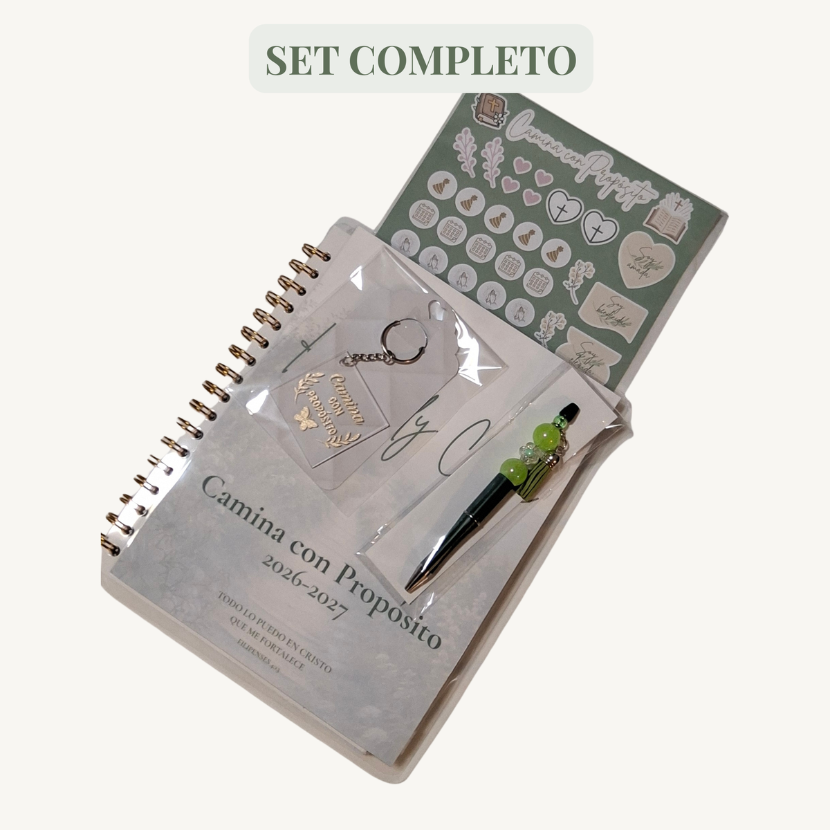Agenda Camina con Propósito 2027 | Personalizada