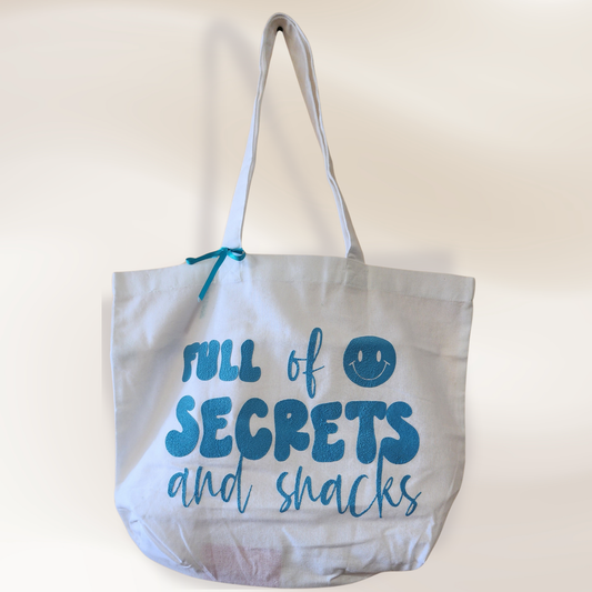 Everyday Canvas Totes with Positive Messages/Bolsas de lona con frases inspiradoras