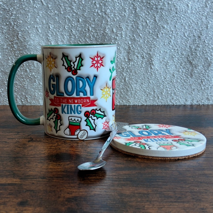 Glory to the Newborn King Mug Gift Set – Christian Christmas Gift