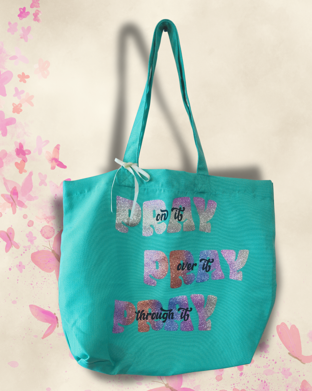 Everyday Canvas Totes with Positive Messages/Bolsas de lona con frases inspiradoras
