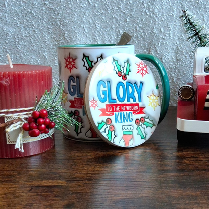 Glory to the Newborn King Mug Gift Set – Christian Christmas Gift
