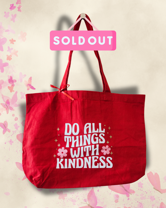 Everyday Canvas Totes with Positive Messages/Bolsas de lona con frases inspiradoras