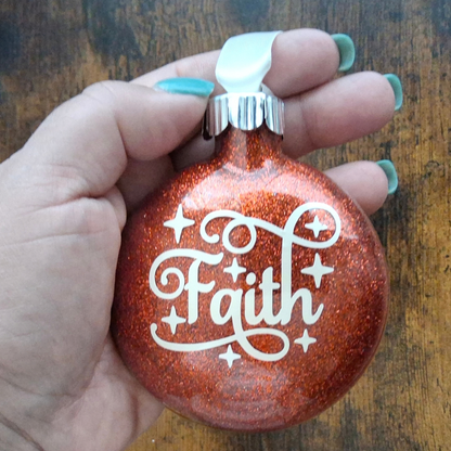 Christmas Ornament Set of 4 – Handmade Holiday Ornaments
