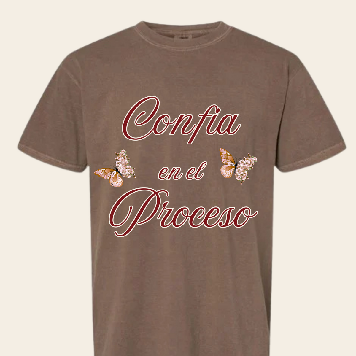 Camiseta Motivacional para Mujer-Confia en el proceso | Creations by Chela