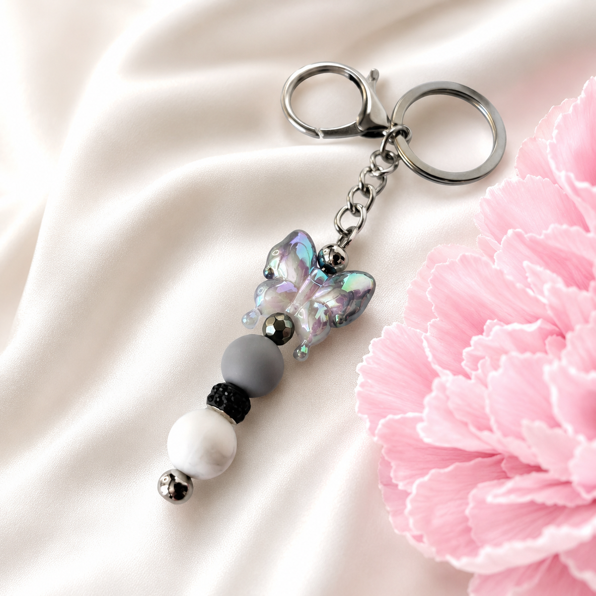 Luxe Beaded Keychains & Bag Charms | Handmade Accessories
