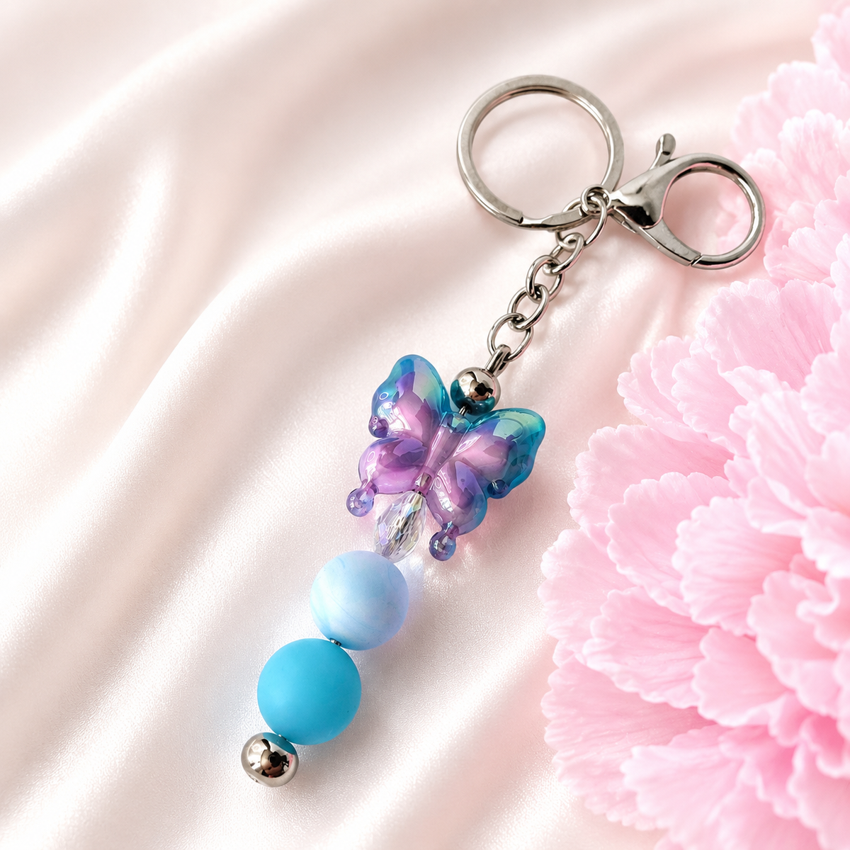 Luxe Beaded Keychains & Bag Charms | Handmade Accessories