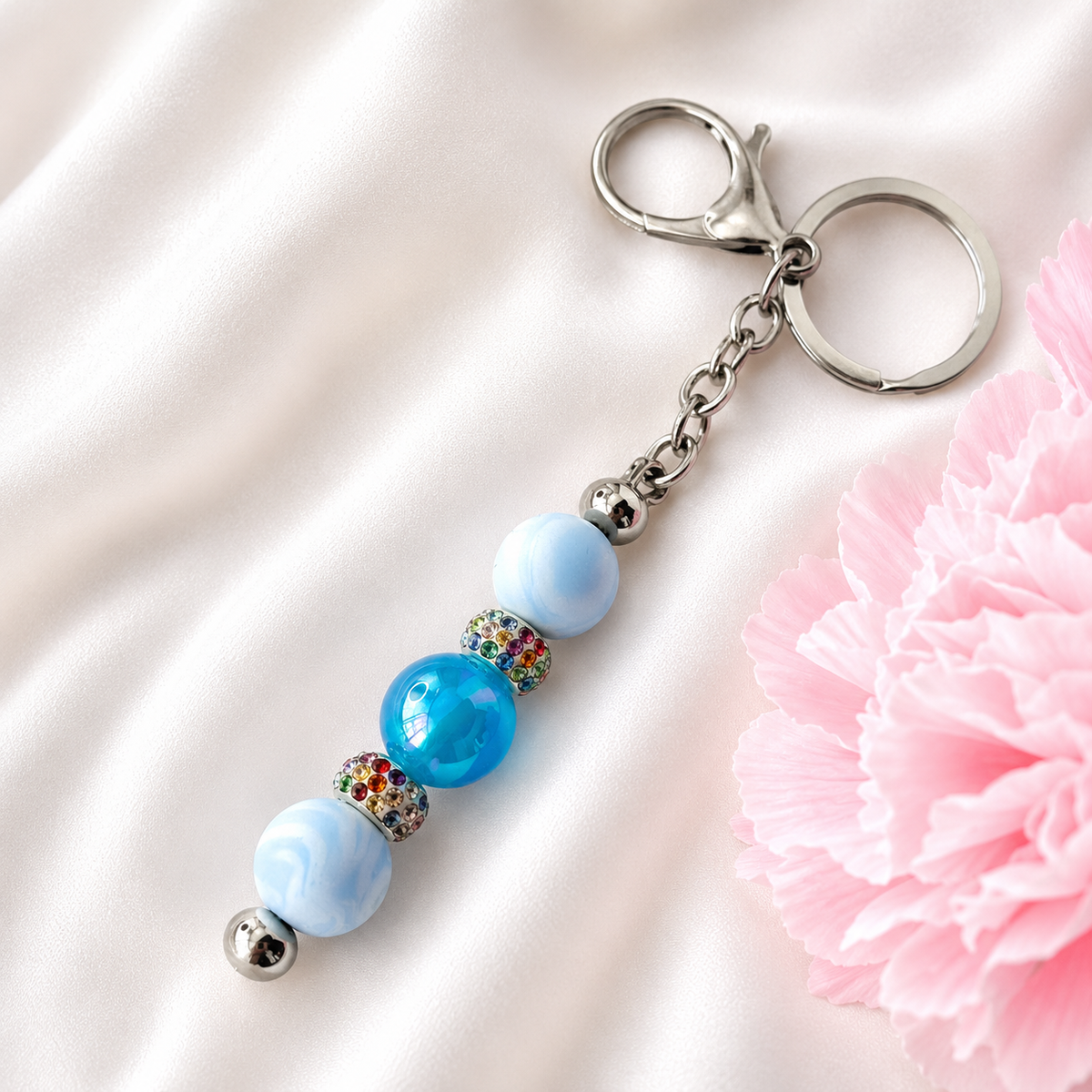 Luxe Beaded Keychains & Bag Charms | Handmade Accessories