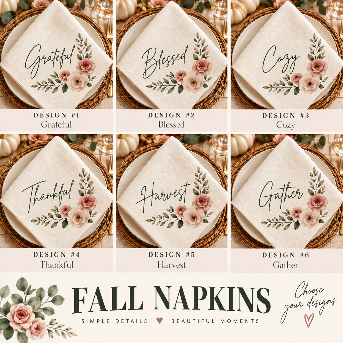 Fall Napkins