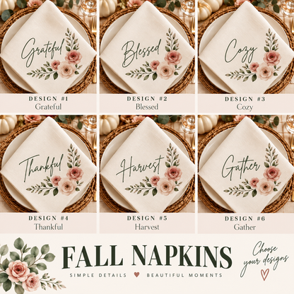 Fall Napkins