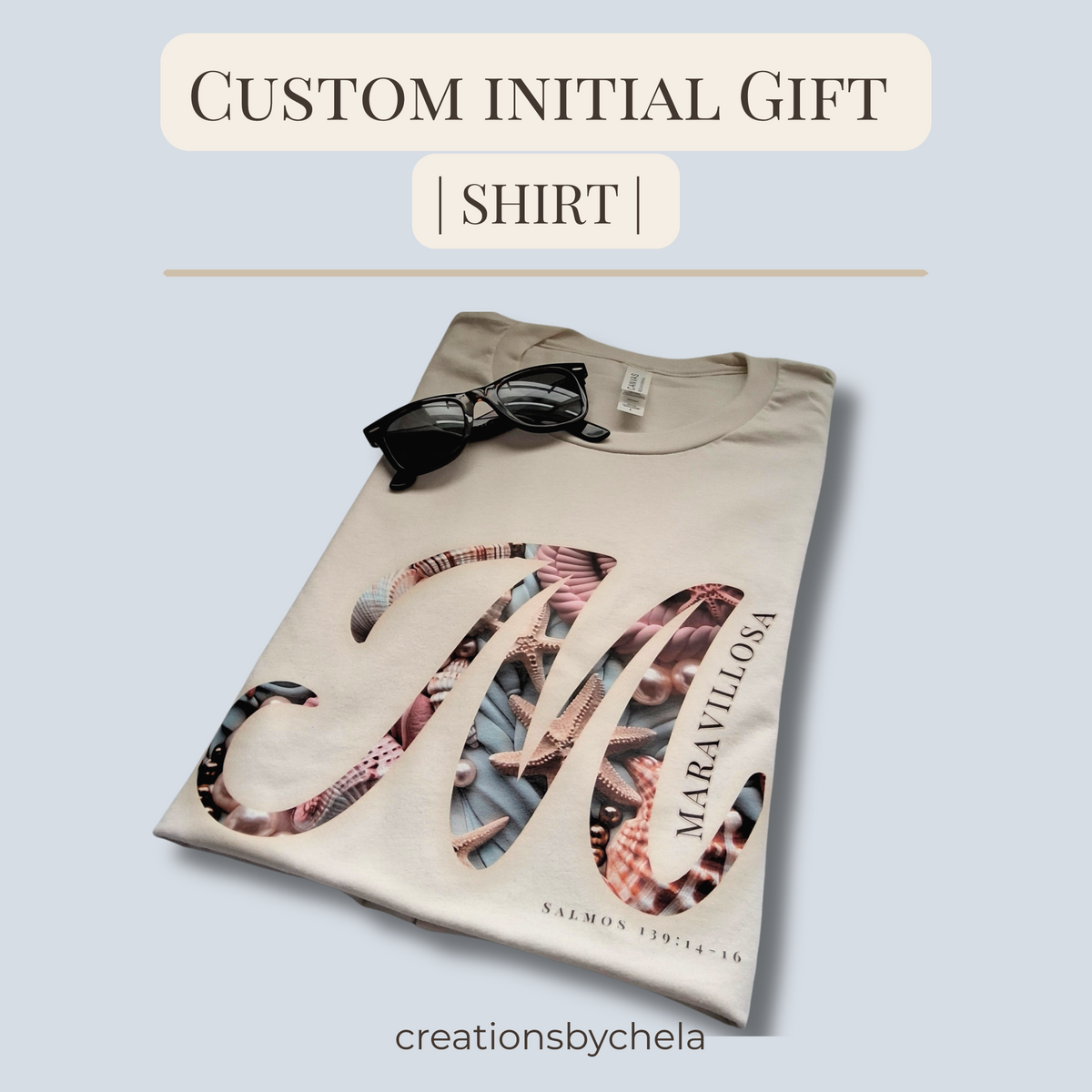 Custom Initial T-Shirt