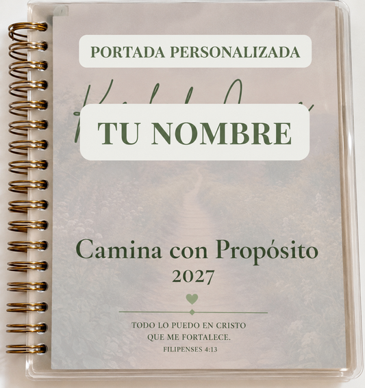 Agenda Camina con Propósito 2027 | Personalizada