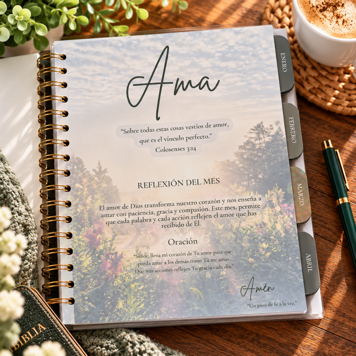 Agenda Camina con Propósito 2027 | Personalizada